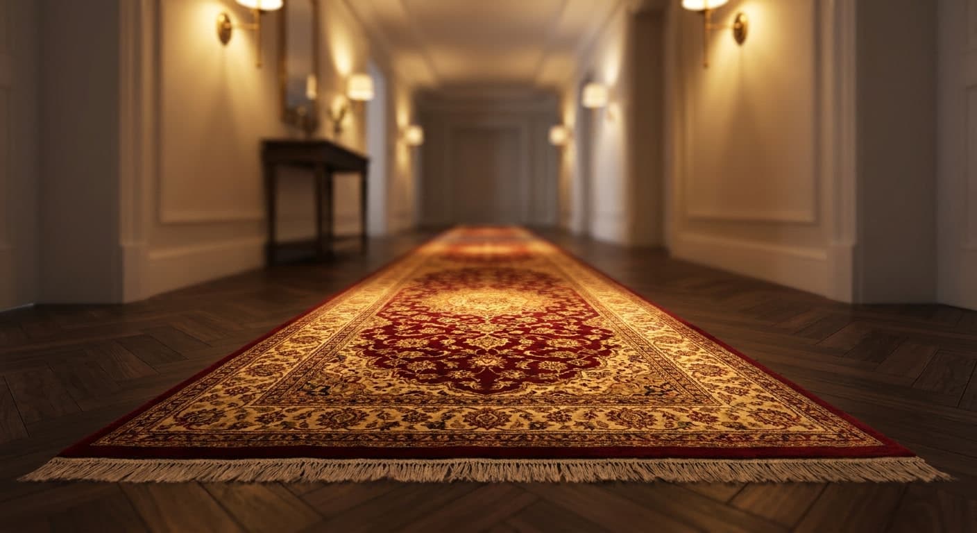 Grand tapis de prière de luxe au design coquillage – Tapis islamique rembourré doux avec sac fourre-tout (antidérapant)